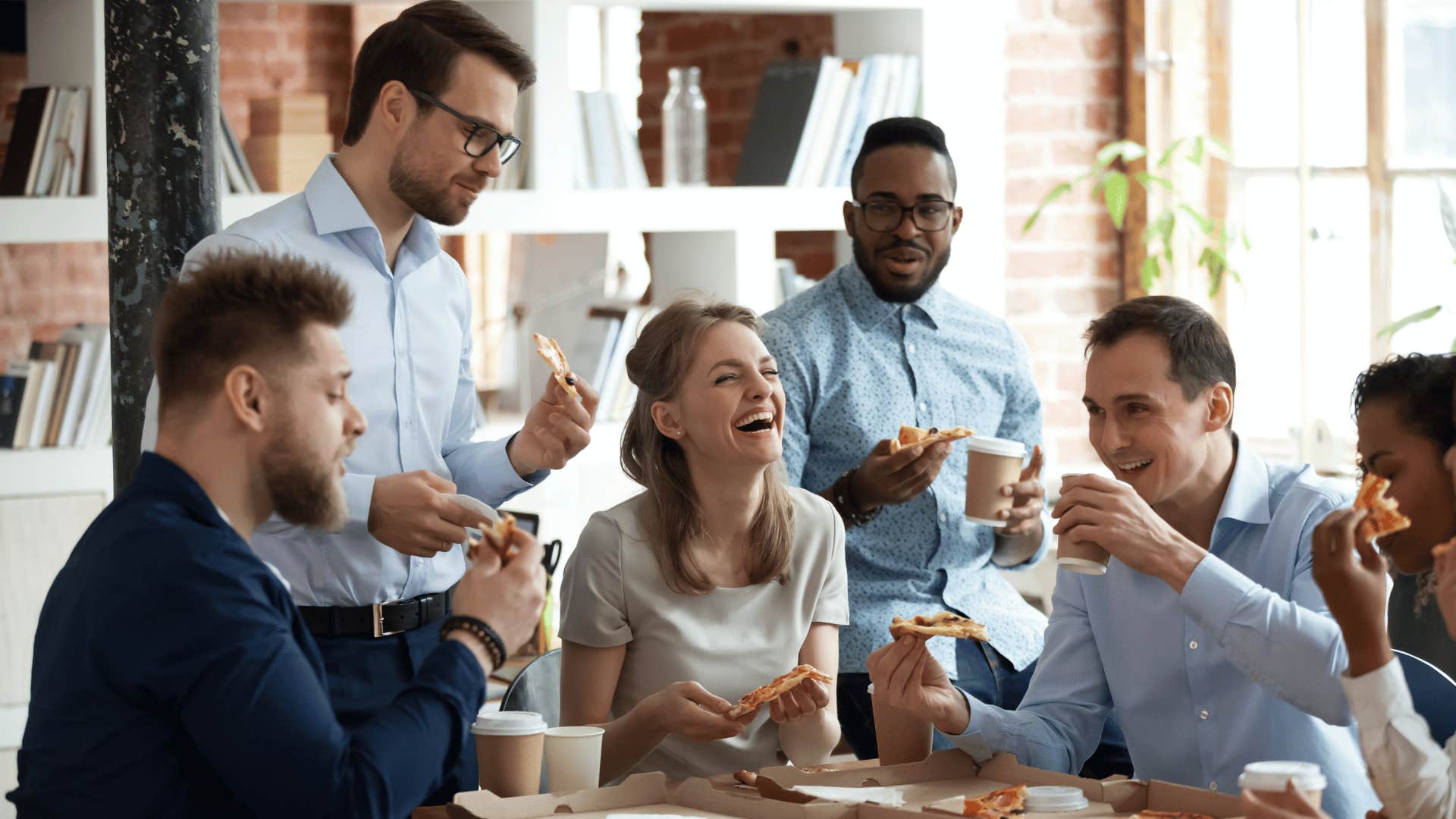 things people pretend to care about at work but absolutely do not is team lunches