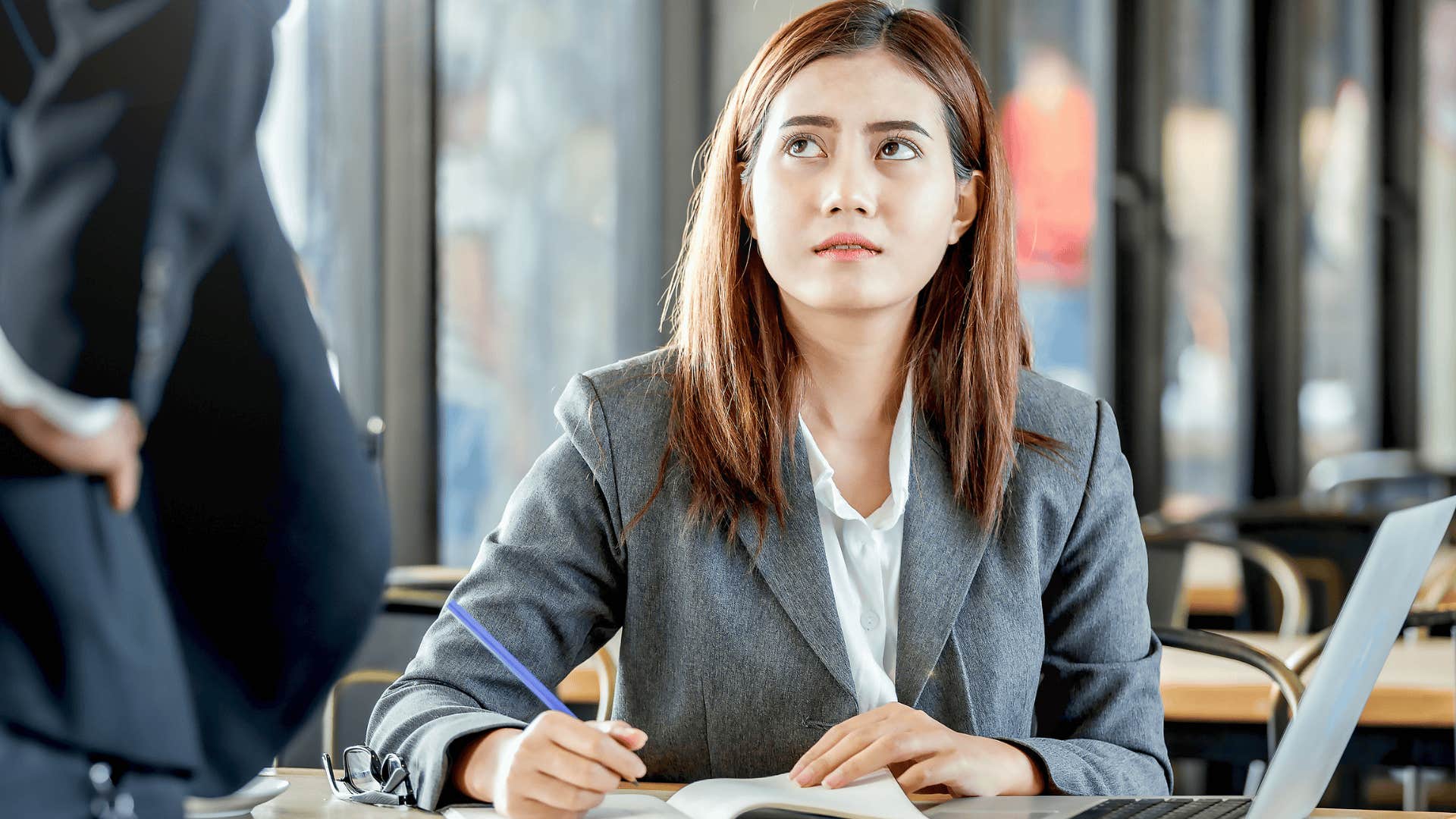 woman known for refusing demands at work