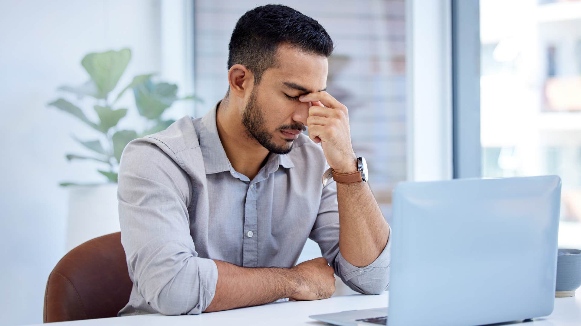 good man blocking his own blessings because of his inner critic