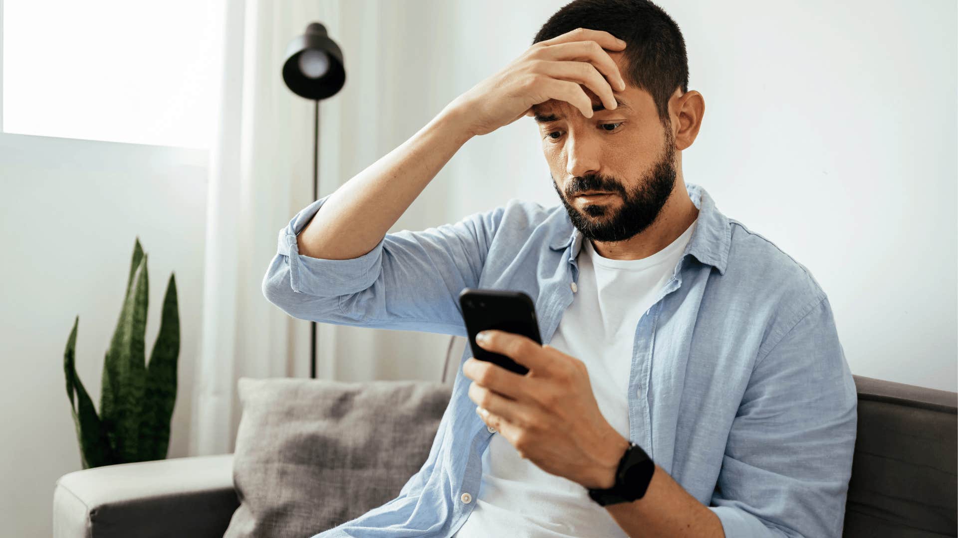 good man blocking his own blessings by refusing to ask for help