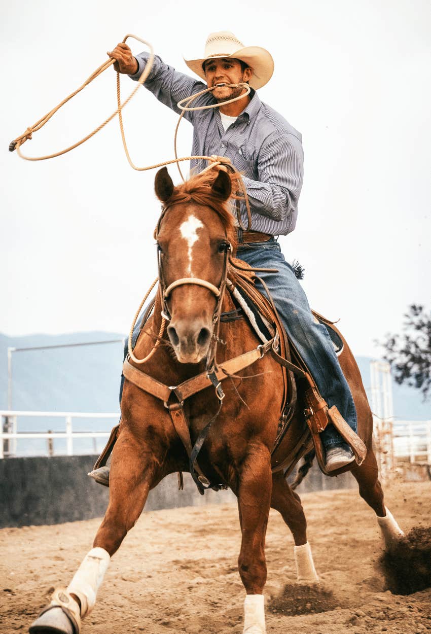 What choosing the cowboy as the answer to the man's simple question reveals about your personality