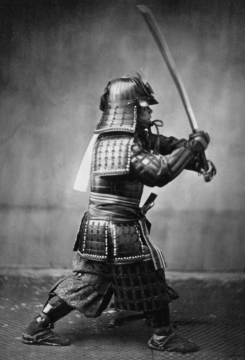 What choosing the samurai as the answer to the man's simple question reveals about your personality