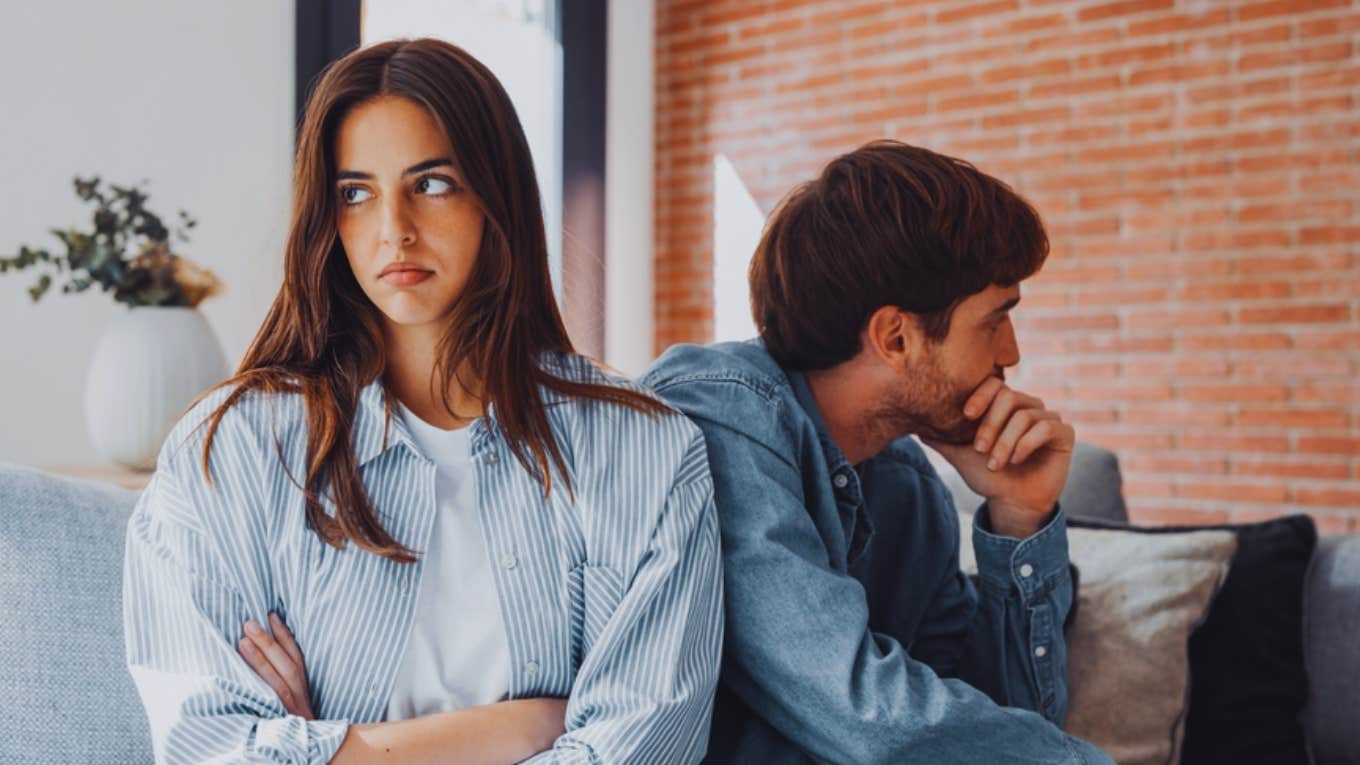 Woman Asks If She's Wrong For Wanting To Get Her Tubes Tied Without Her Husband's Permission woman and husband having disagreement