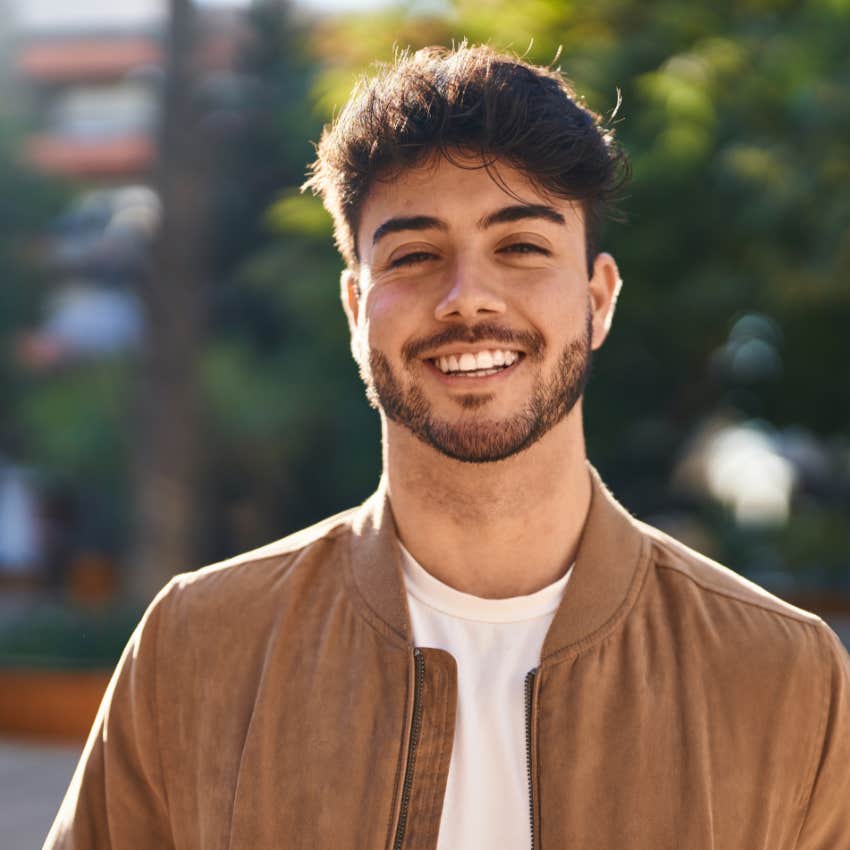 man who women can't resist smiling
