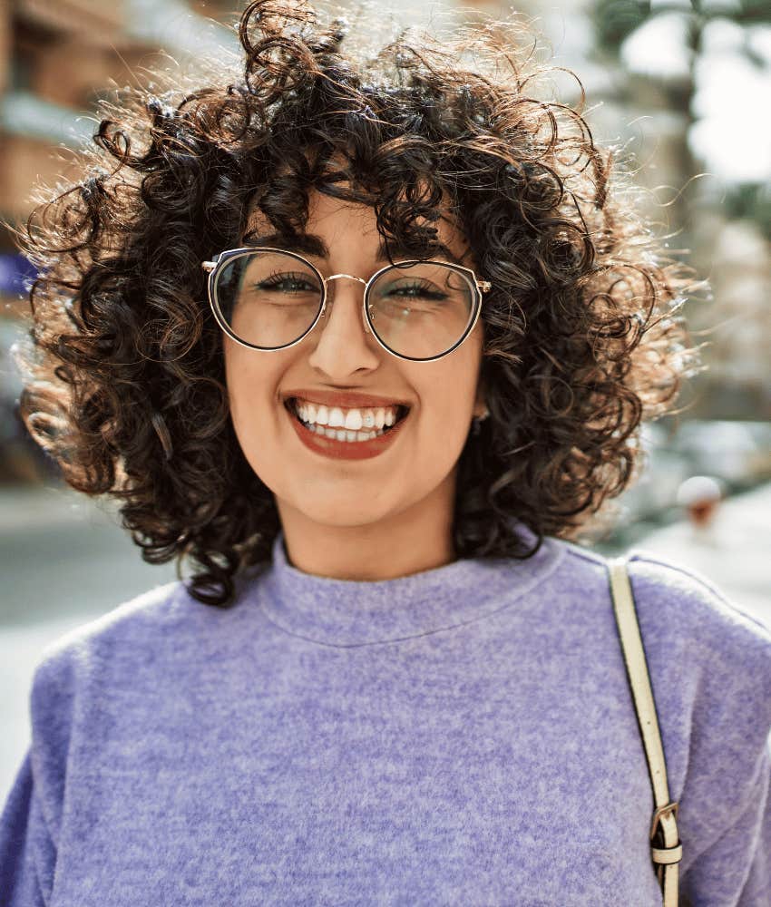 Feisty woman ready for a flirty call 