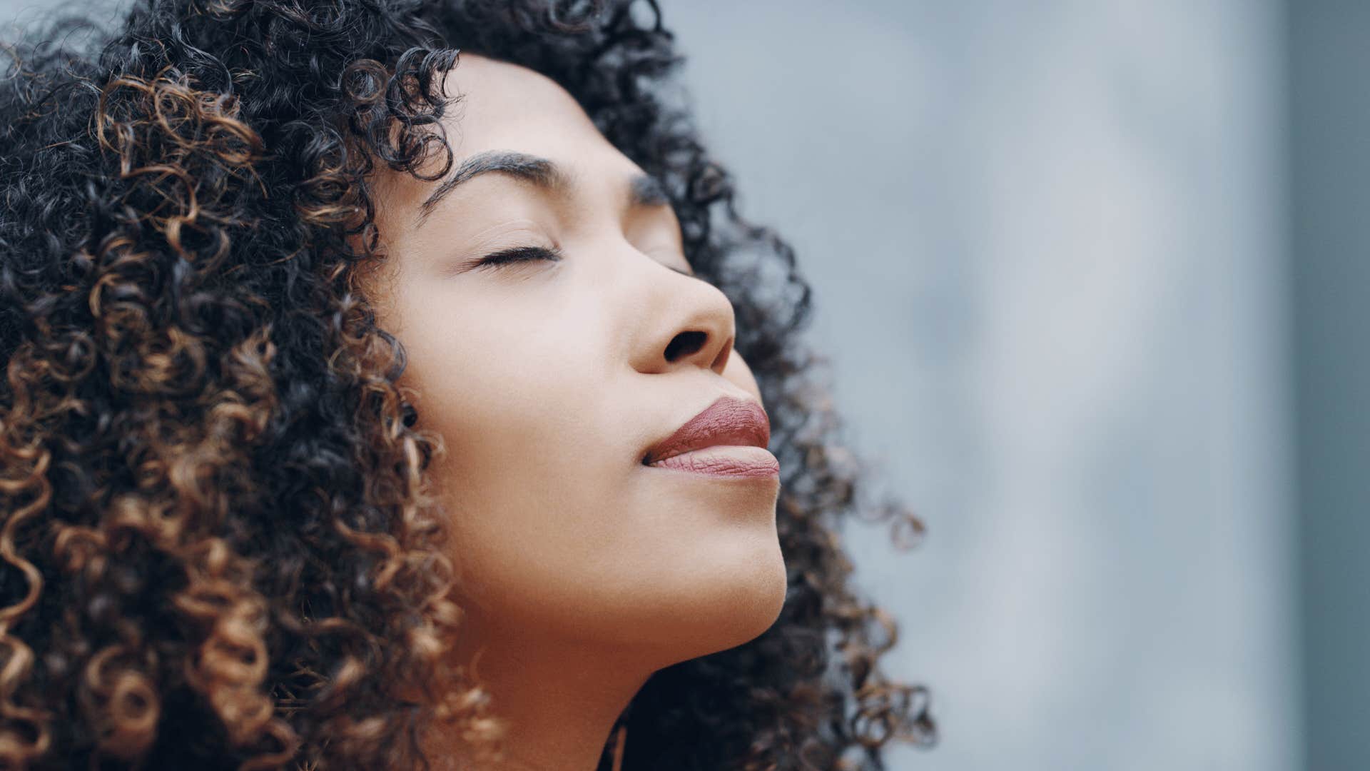 woman not judging her feelings