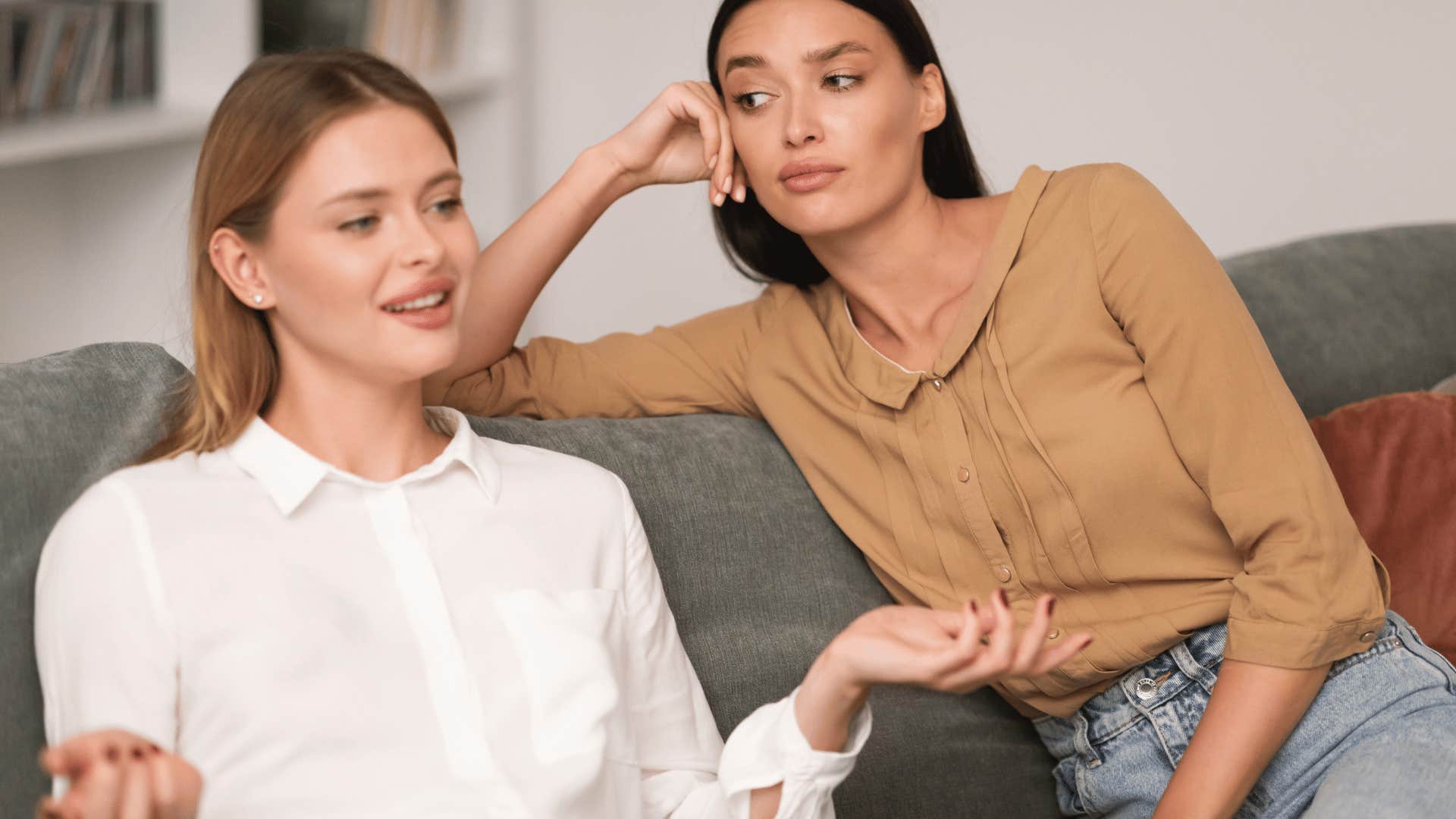 woman being passive aggressive