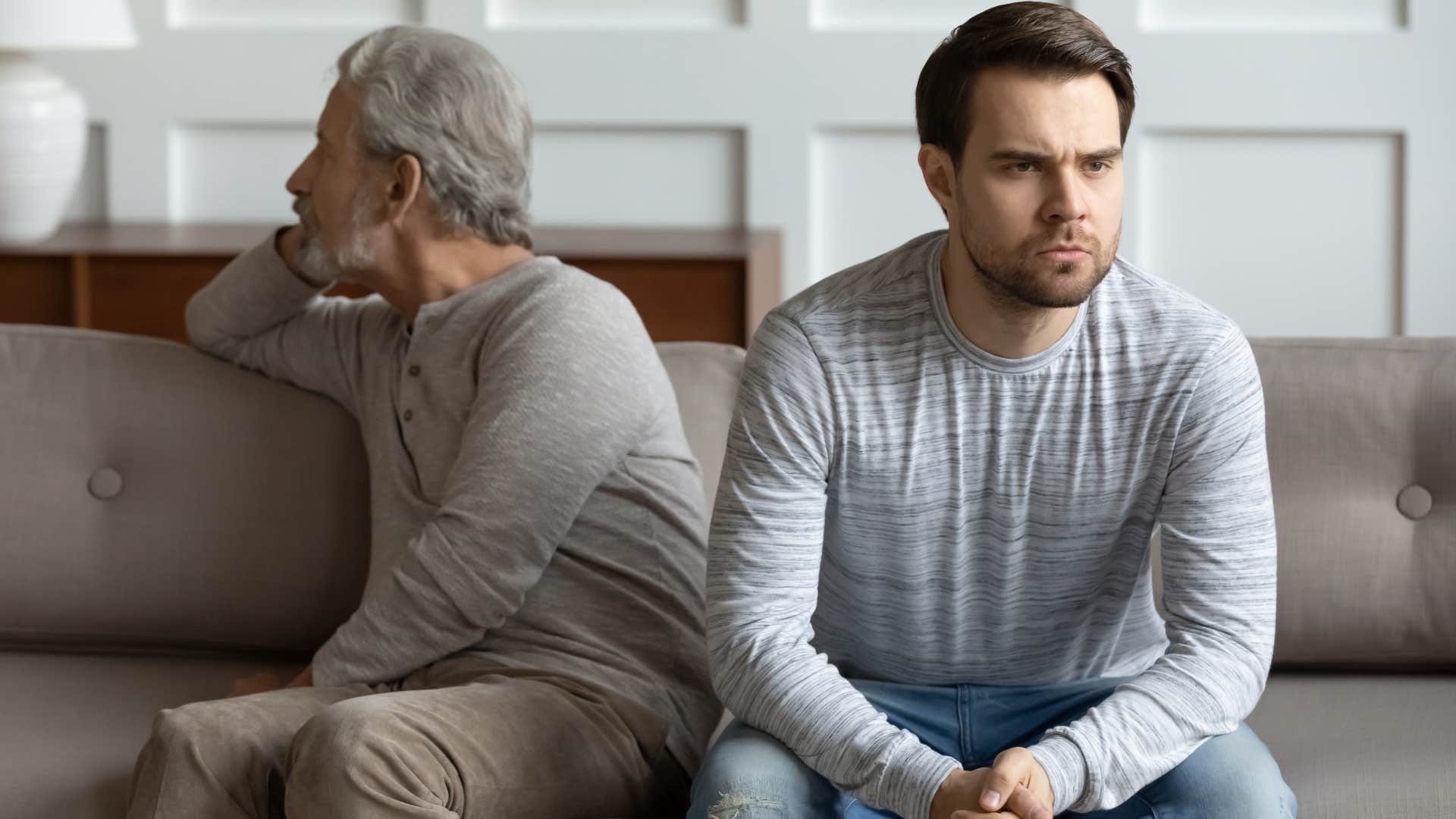 adult son turned away from dad who doesnt take his struggles seriously