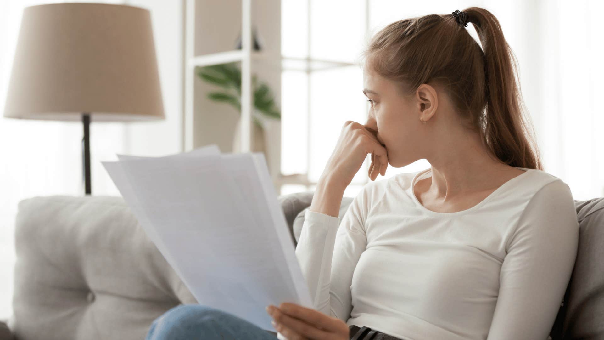 recent college grad stressed about college loan interest cost