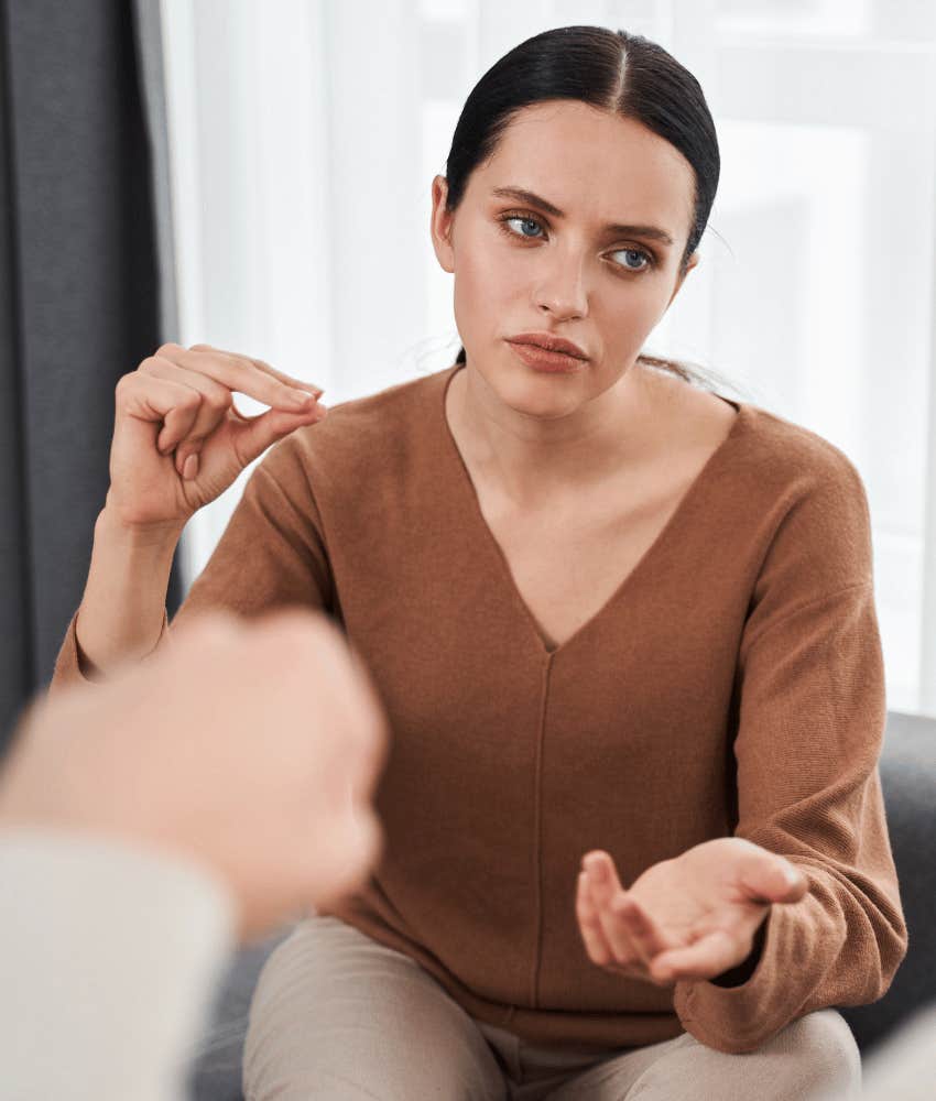 Draining woman is a bad friend