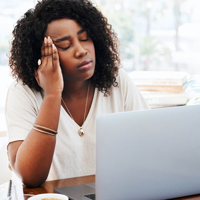 an adult who was raised by parents who worried too much suffers from burnout