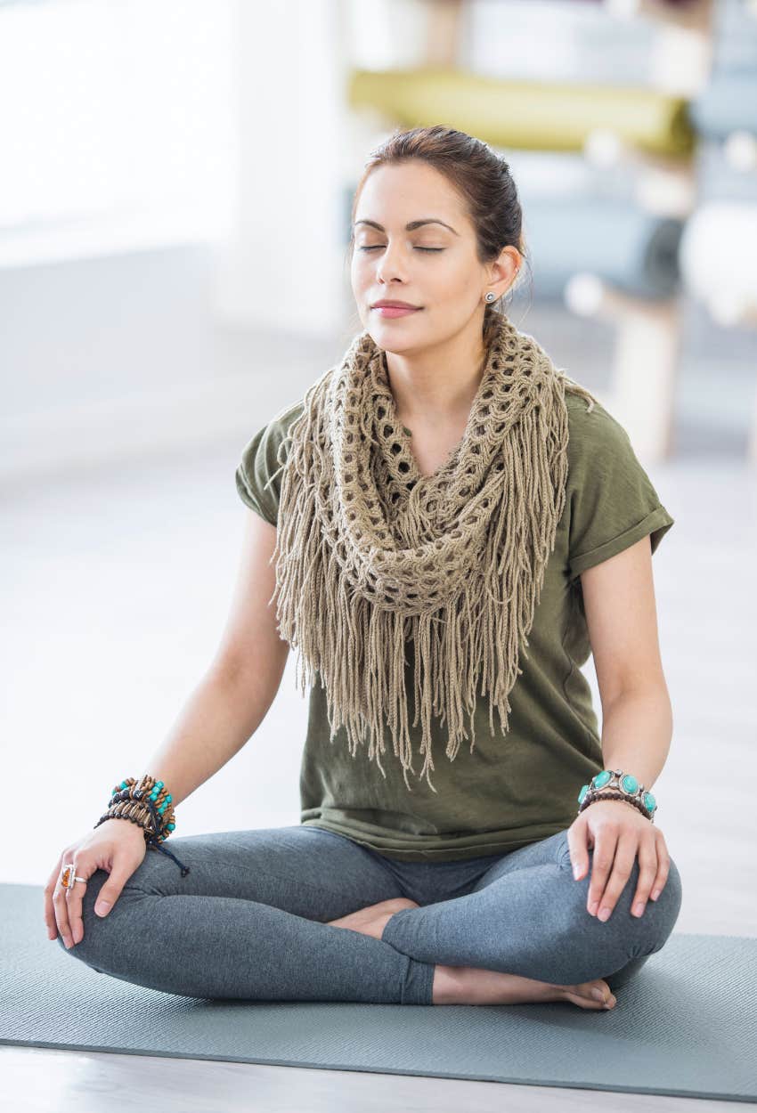 Woman who has a birth date that offers spiritual growth to her family