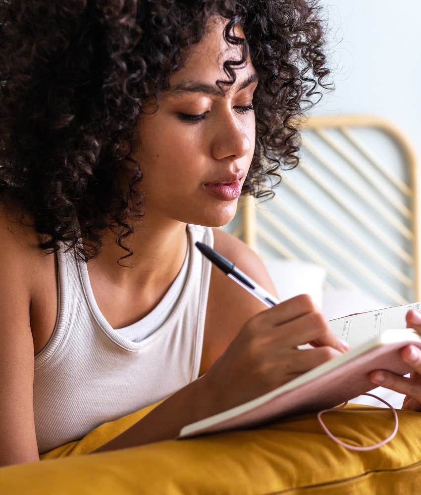 list problems to protect themselves from being tempted by ex