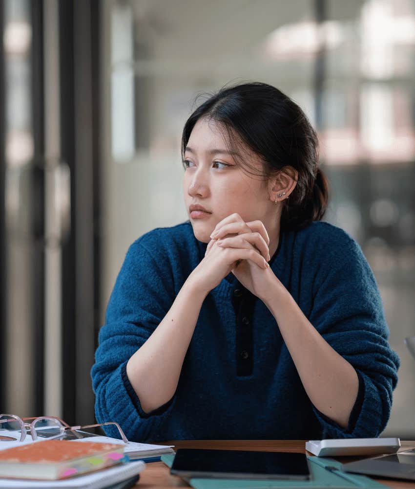 Woman burned out by love wonders what someone would do