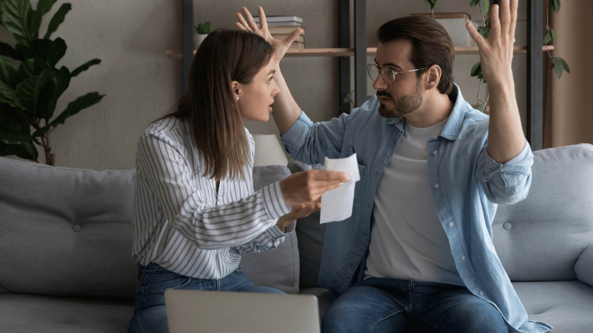 couple arguing over marriage ender