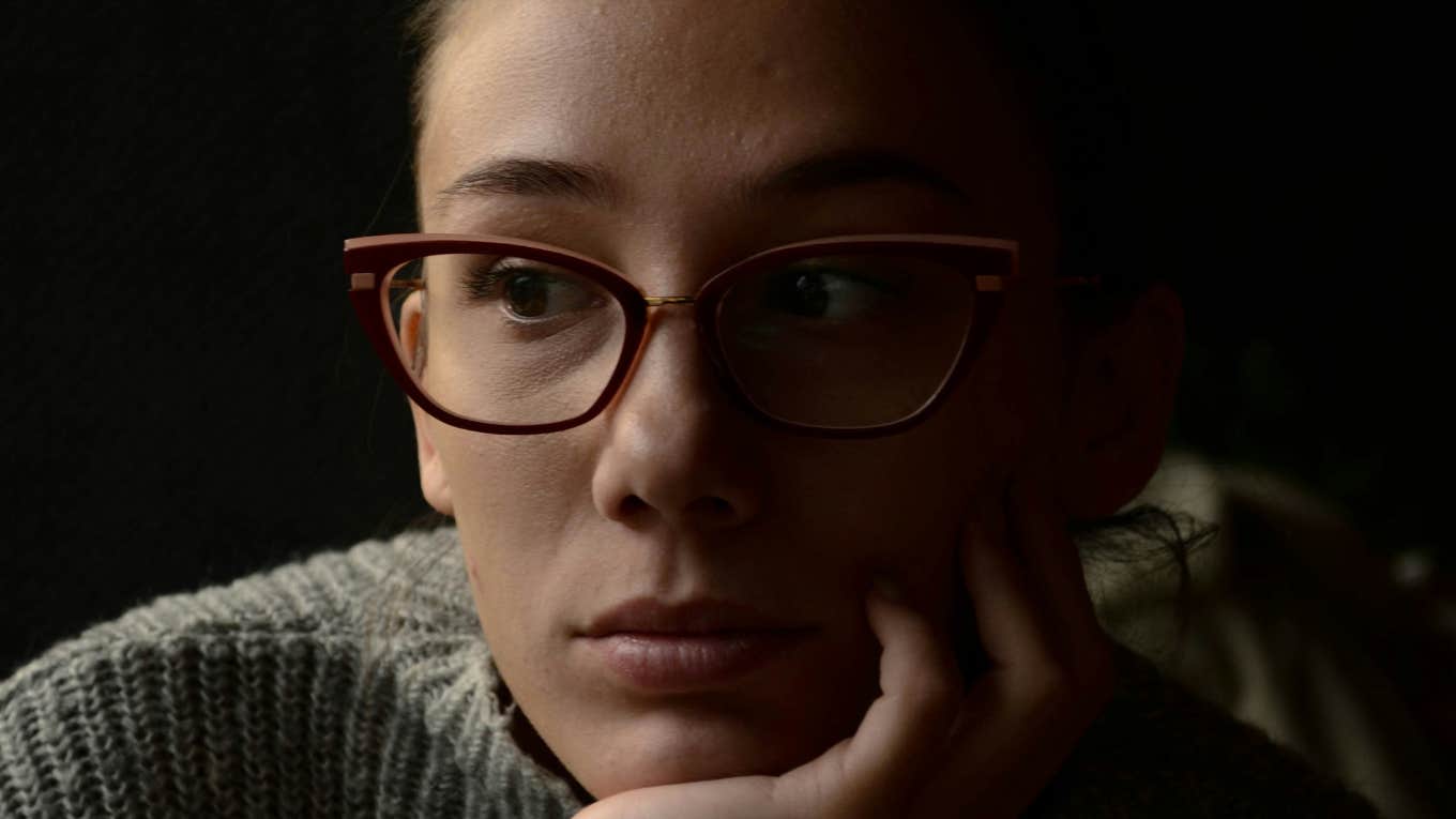 Clues the Guy You’re With Isn’t the One And Never Was, According To Psychology Woman realizes the guy she is with isn't the one.