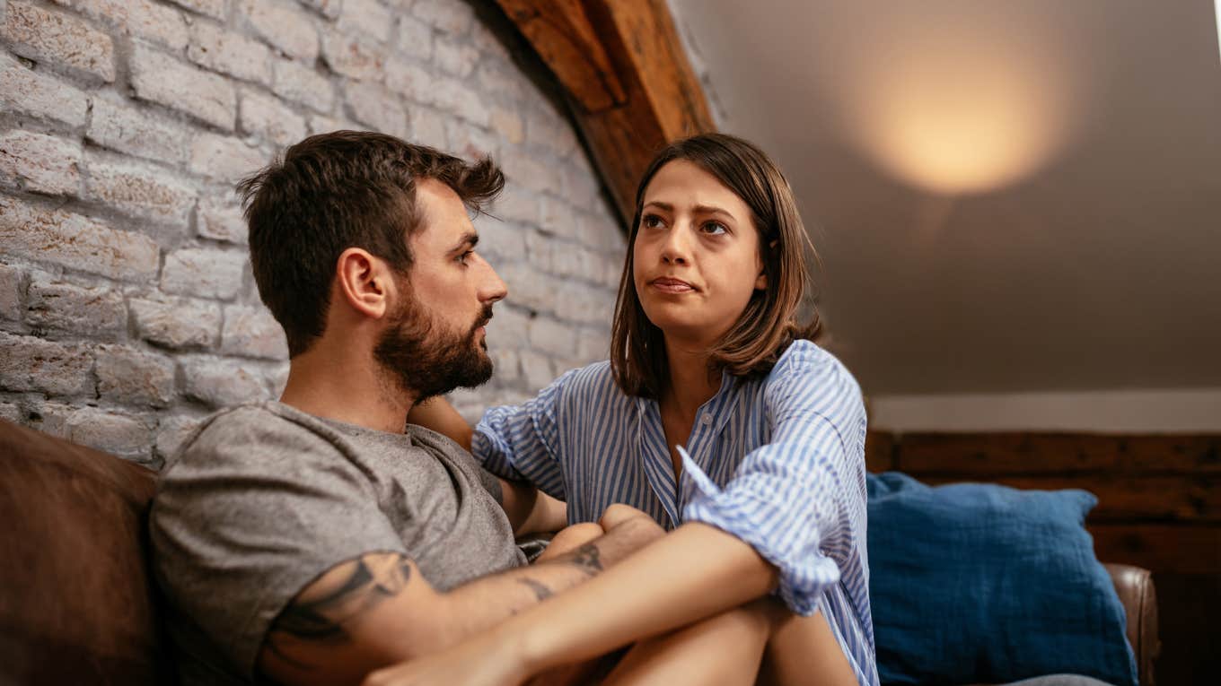 Couple engaged in the common habit they think is healthy