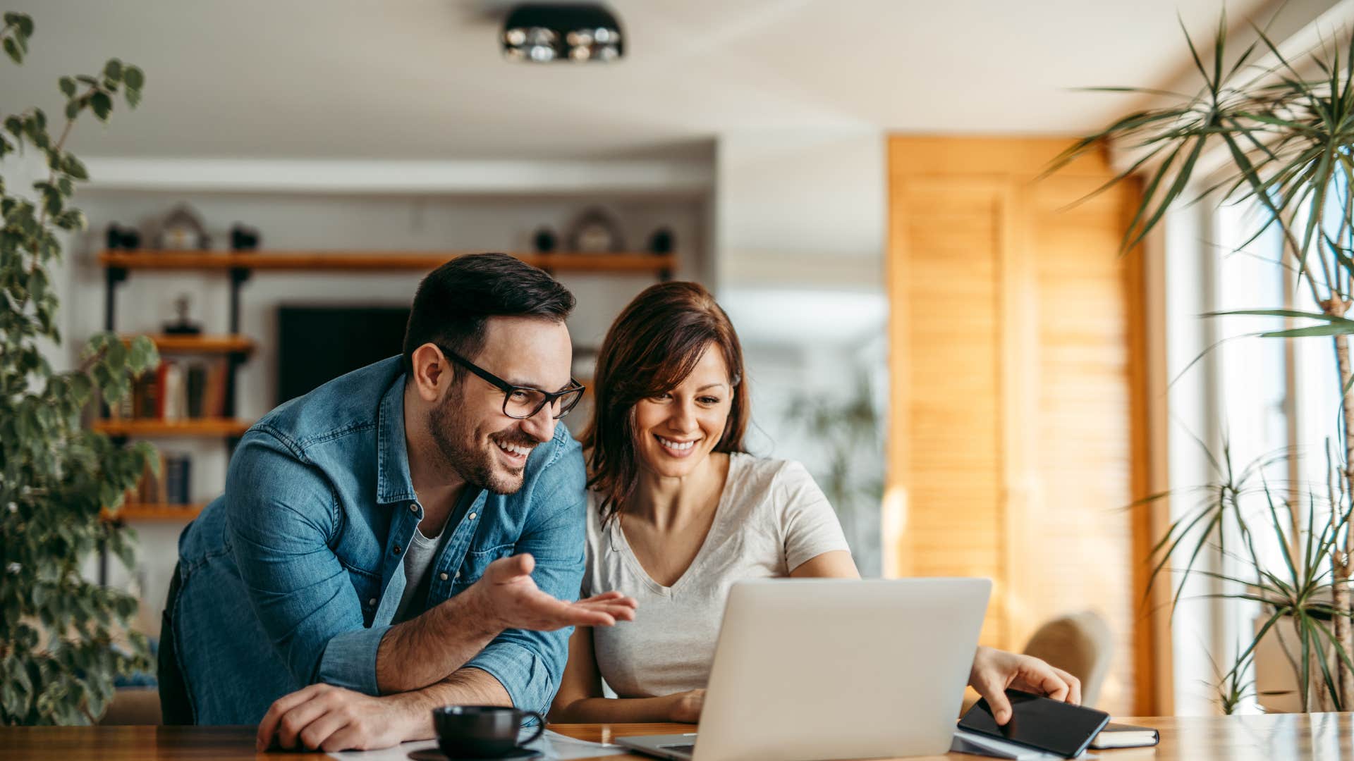 couple having crucial money talks like are we heading right direction
