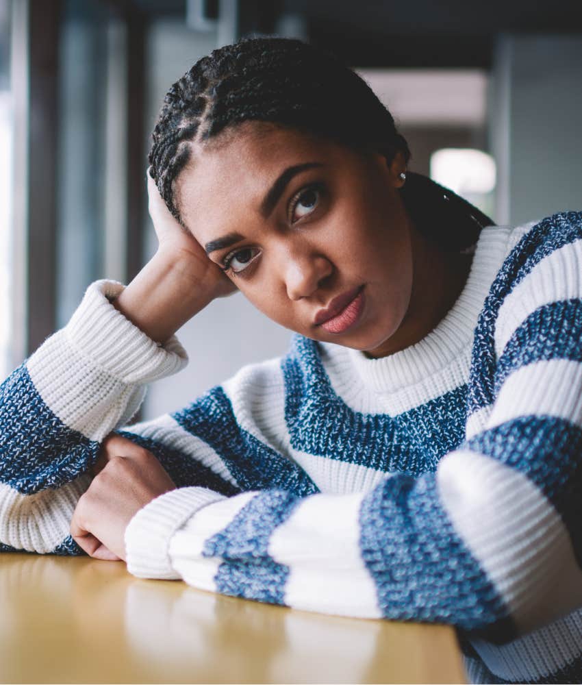 Woman lies to herself about relationship potential