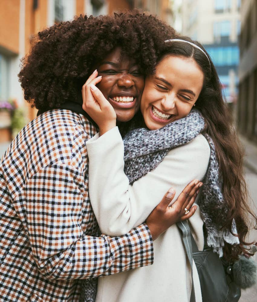Two women decide to be good to others