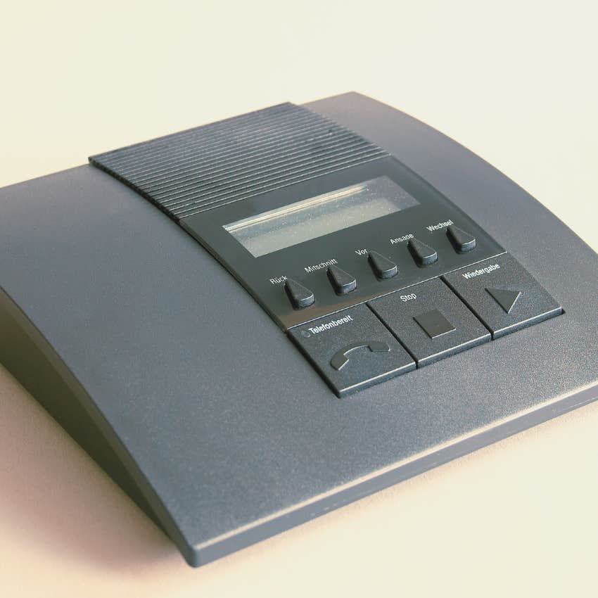 vintage answering machine Gen X thought was rad
