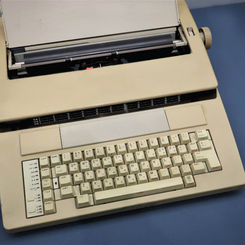 word processor from the 1980s