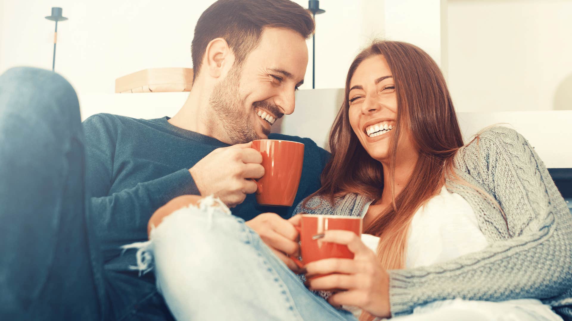 couple whose relationship is exceptional because they feel comfortable being themselves