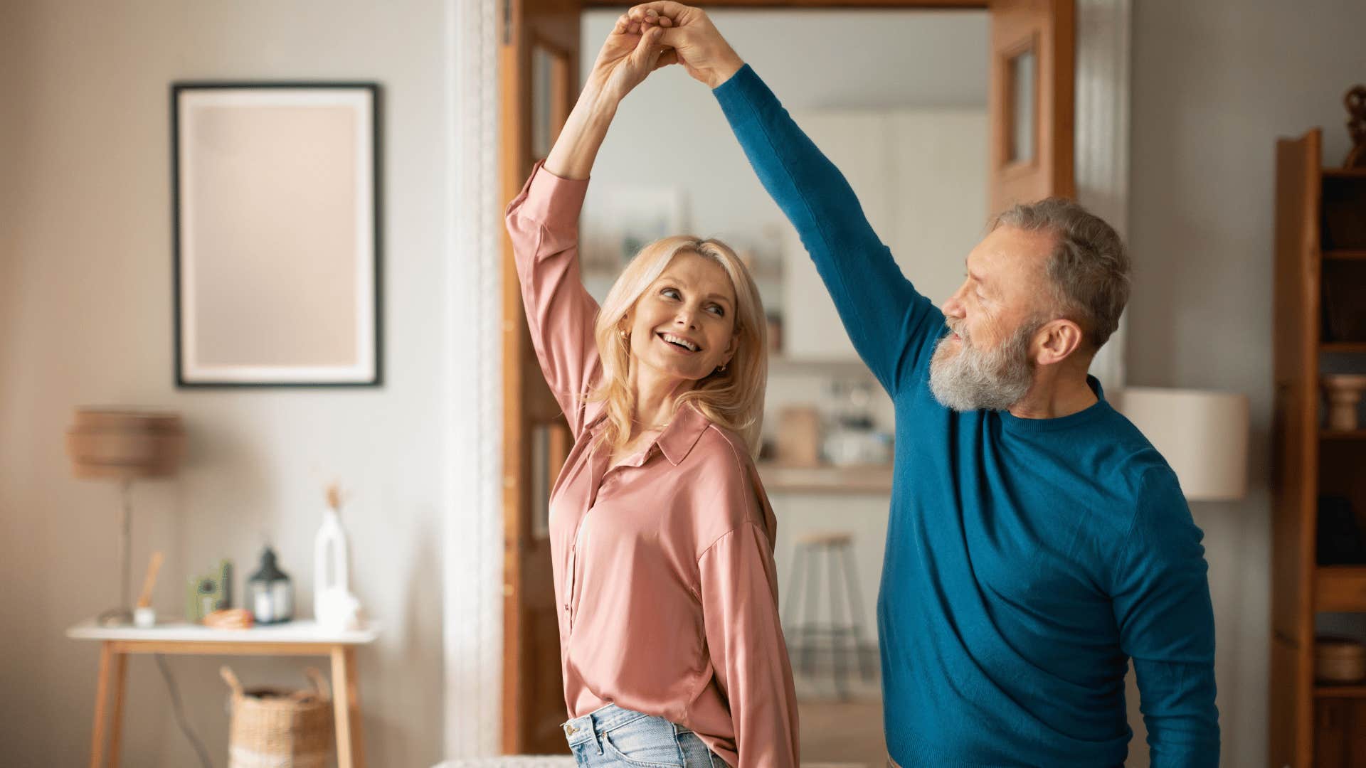 couple whose relationship is exceptional because they still flirt after years together