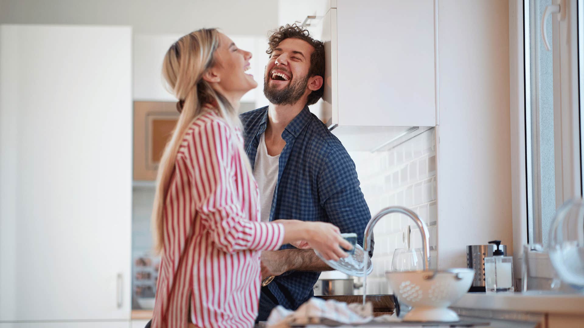 couple whose relationship is exceptional because they laugh at the same dumb things