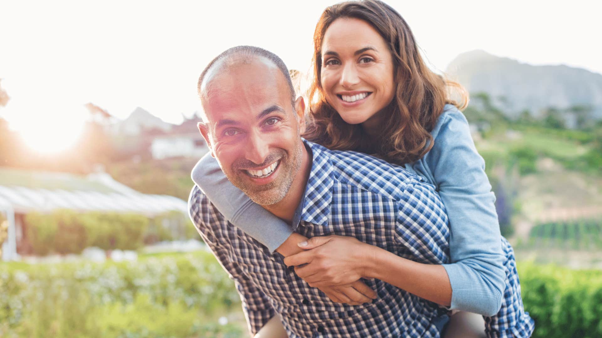 couple whose relationship is exceptional because they support each other's independence