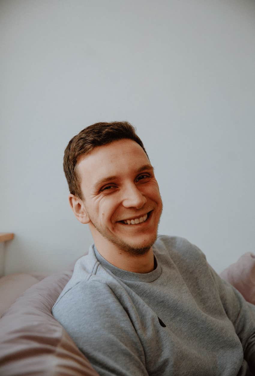 man embracing change ways train brain feel confident optimistic