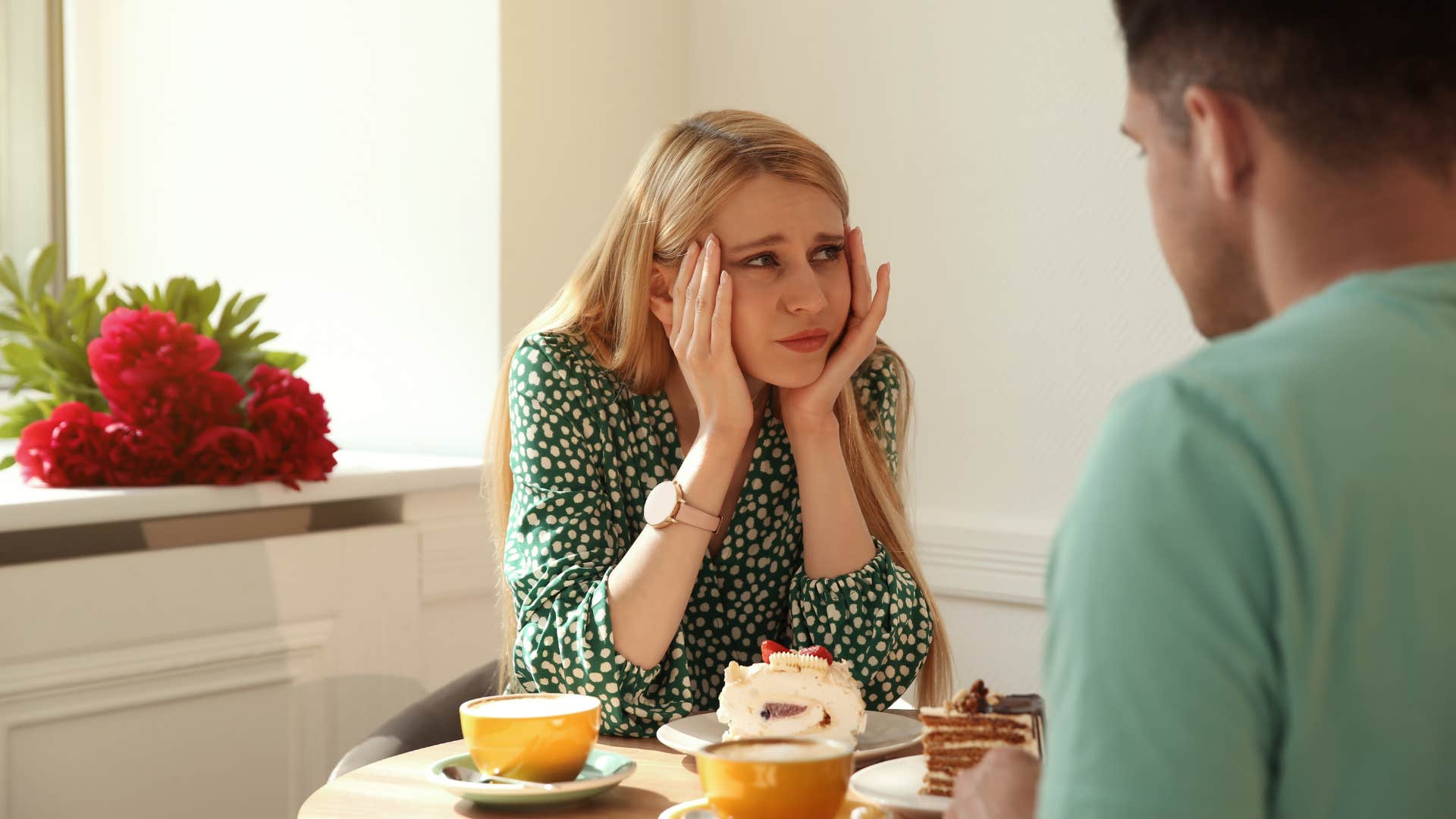 woman who makes emotional misstep by being too high maintenance