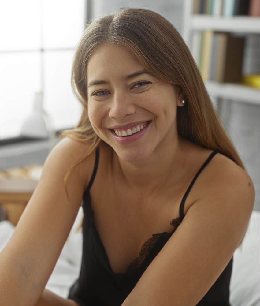 Woman gushes emotions