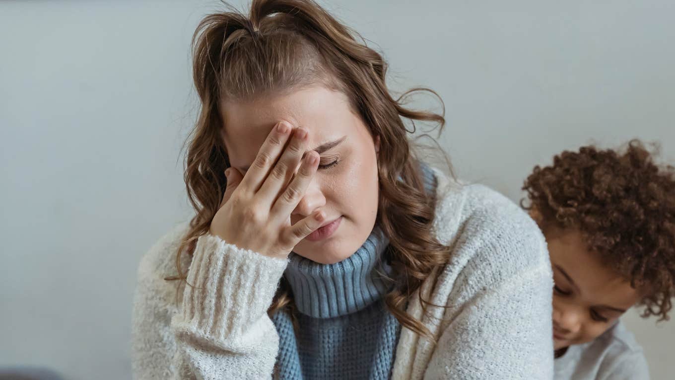 If You Fall Into One of These Parenting Types, Prepare to Be Judged Woman is judged for parenting type.