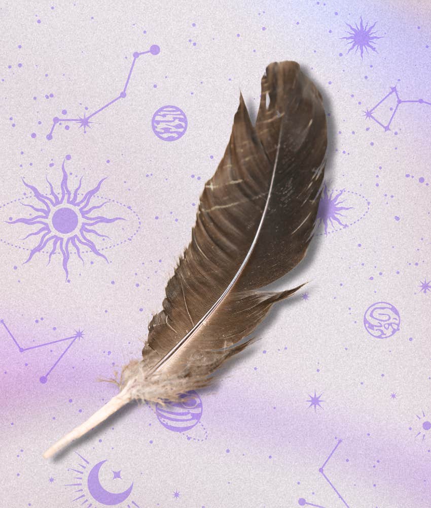 found feather sign guardian angels contacting you 