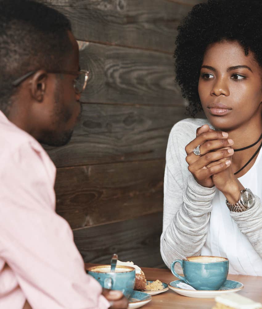 Woman dating man wonders what he has to offer