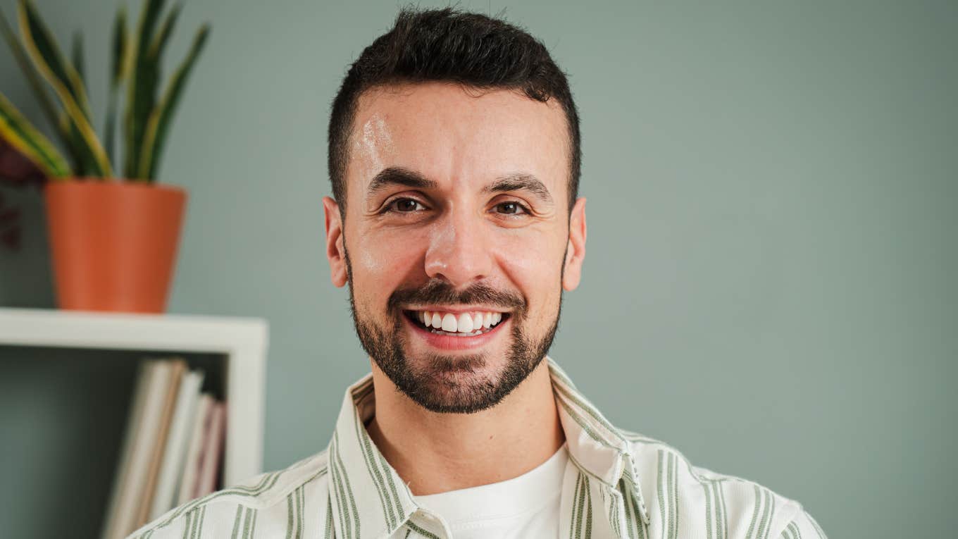 young adult man thinking about responsibilities
