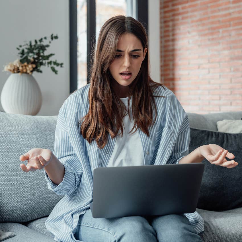 woman who is not over her ex lashing out in public forums