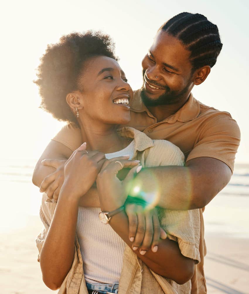 Appreciative couple has healthy relationship
