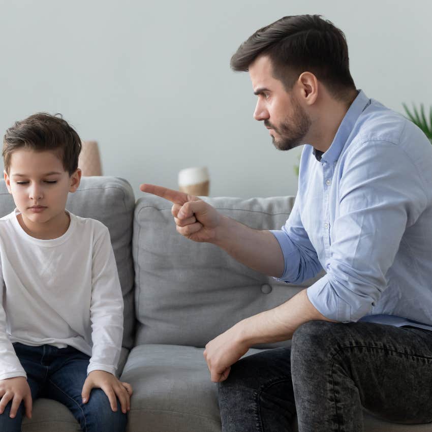 parent yelling at boy that he needs to perform to be a man that sets him up to fail 