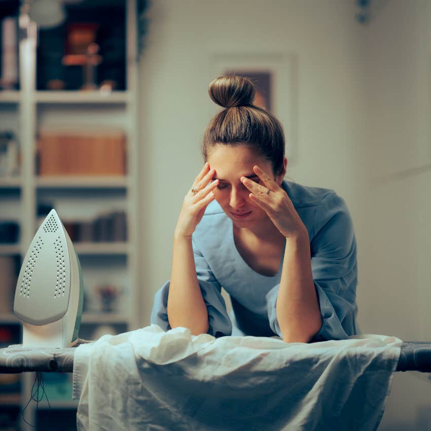 woman done passing down polite lies like how to care about ironing