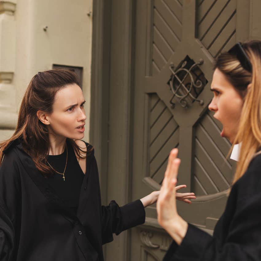 woman in an unhealthy friendship with the one who forgets