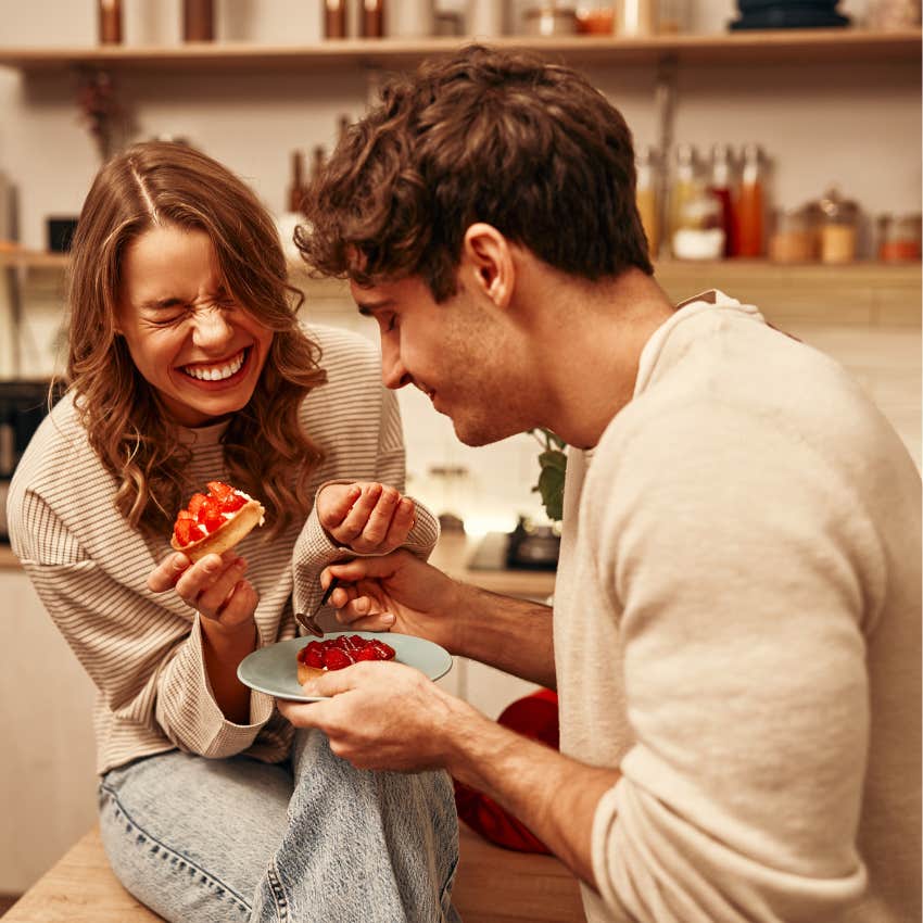 man who is genuinely in love because he's not afraid to fight