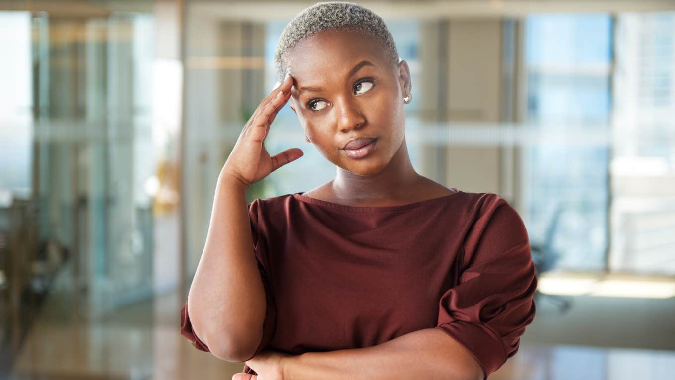 worker annoyed at being asked to take a job to 'make a difference' instead of money