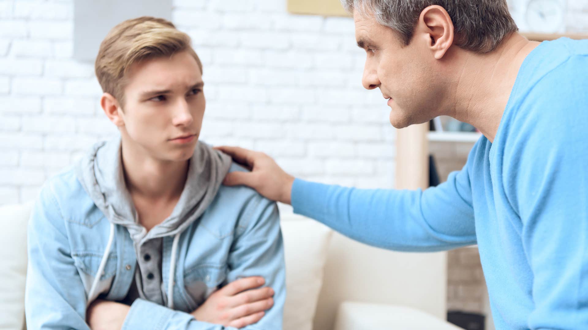 Teen learning from parent ask for what he wants