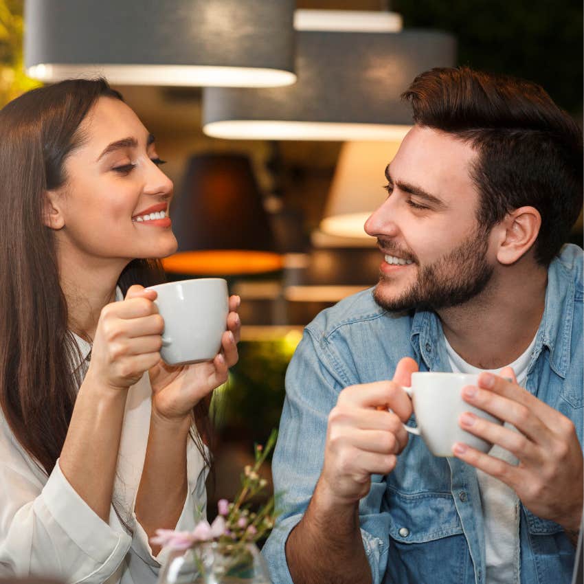 woman using little moves to instantly spark attraction by showing clear interest