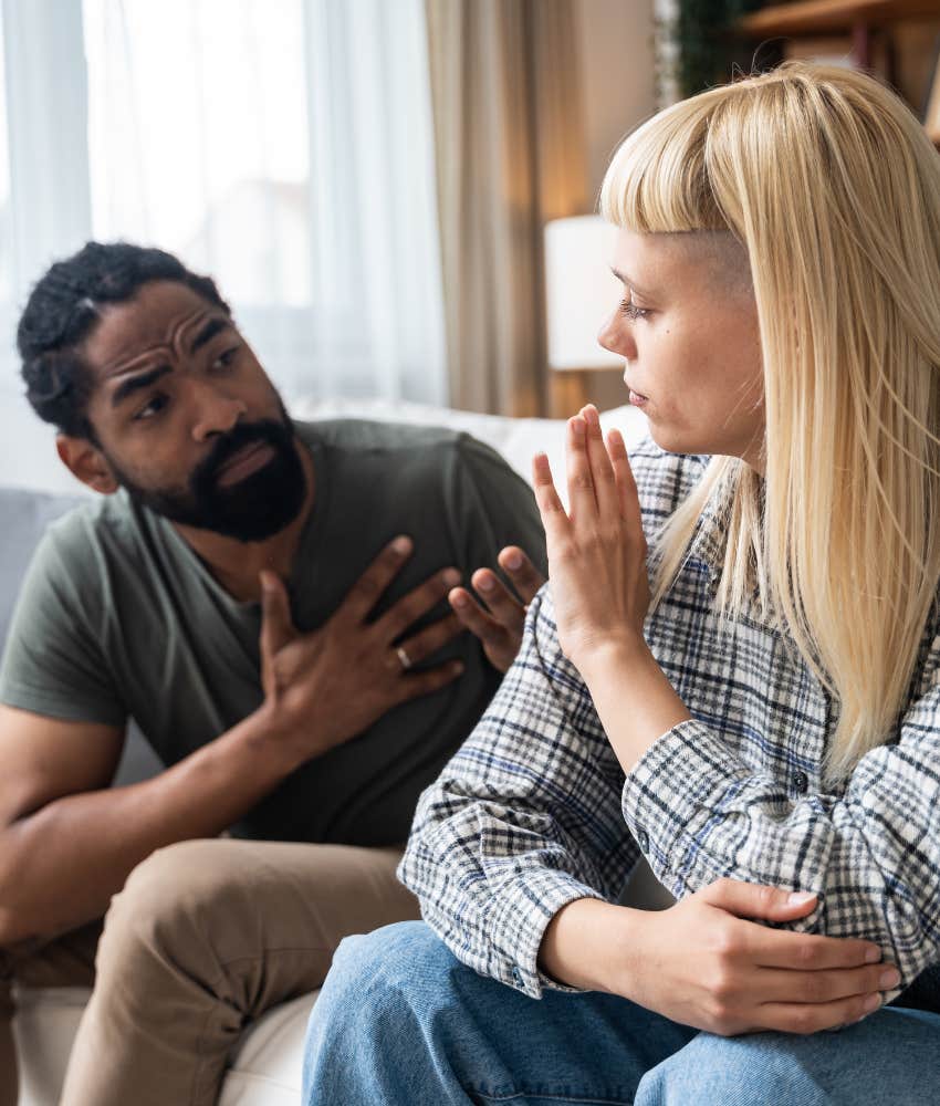 Skilled couple handles conflict as good habit