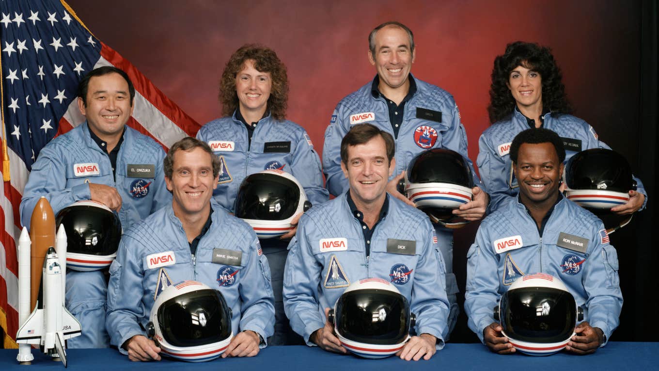 Man Says Gen X Did Not Actually Watch Challenger Explosion Challenger flight crew