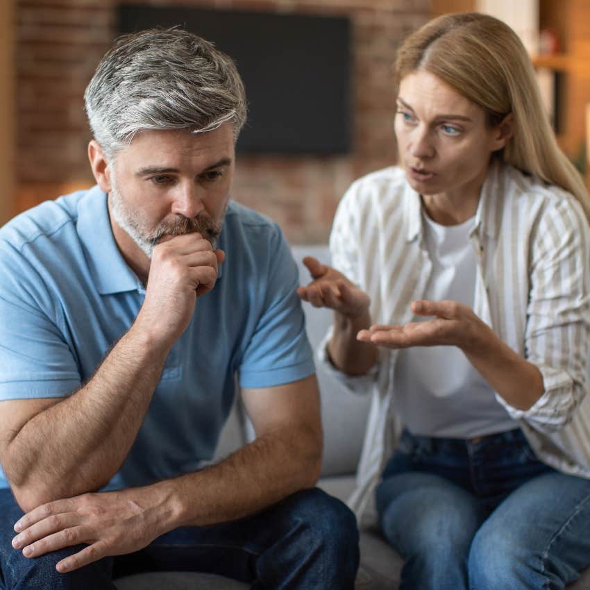 man dealing with unfair judgement as complaint in therapy