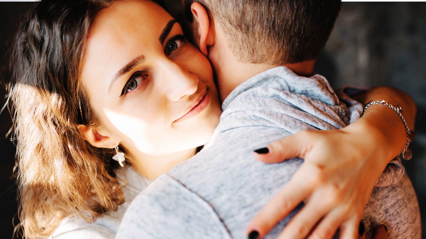 Woman who is unforgettable to man. 